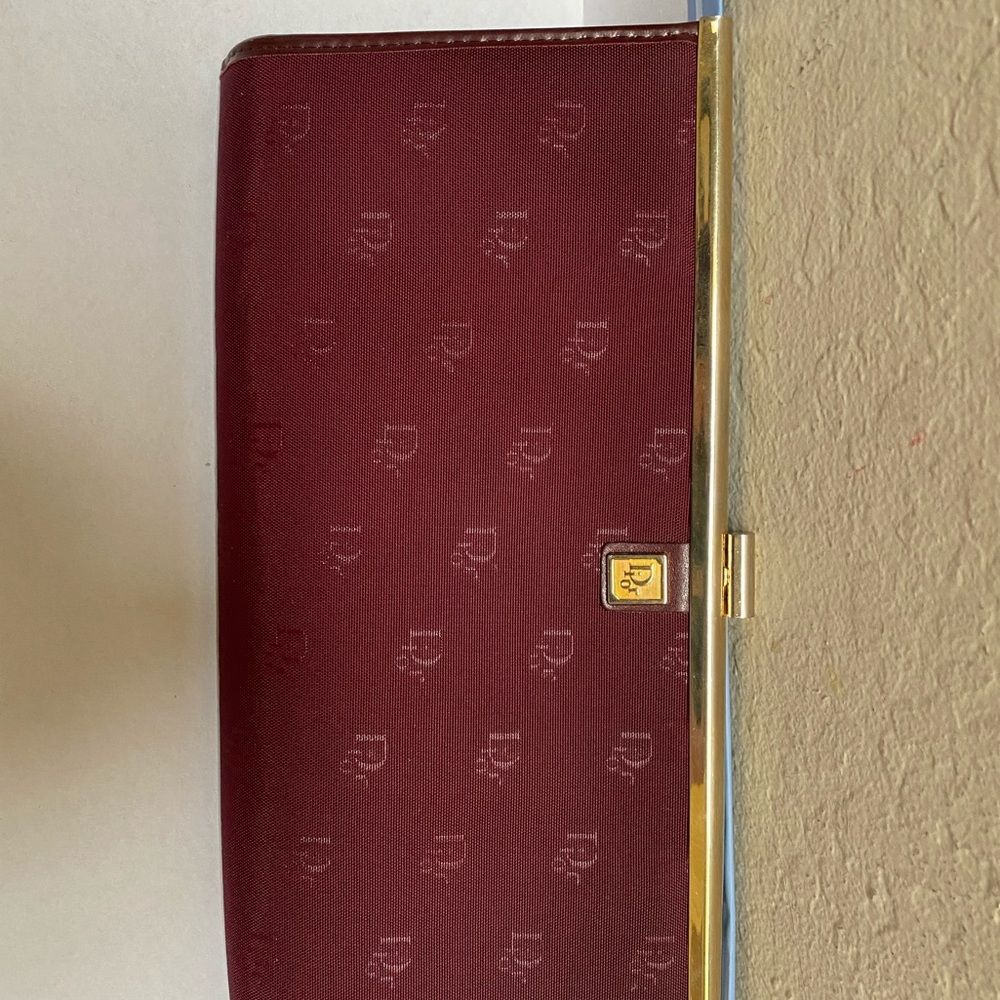 Christian Dior Diorissimo Frame logo Clutch - Picture 12 of 12